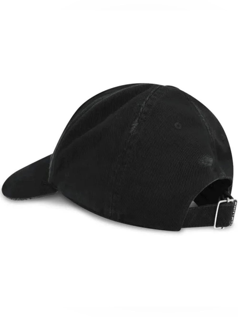 YSL Washed Denim Cassandre Hat 🧢 Size 57 NWT - Picture 2 of 11